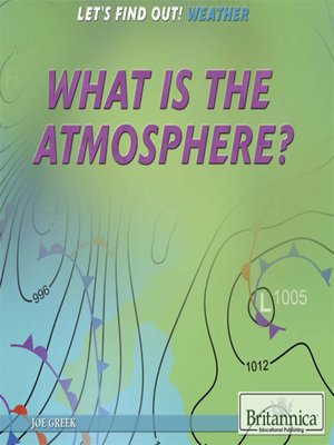 cover image of What Is the Atmosphere?